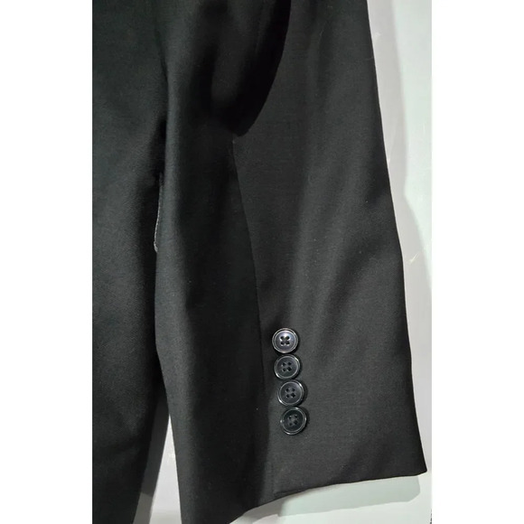 Classic Charcoal Gray Men's Suit Blazer Business Professional ‎ Formal Wear - Picture 5 of 9